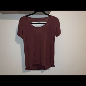 loose t-shirt with “longer” sleeves